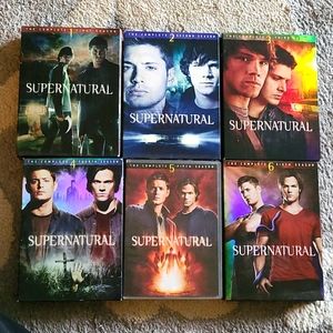 Complete DVD collection Supernatural seasons 1-6